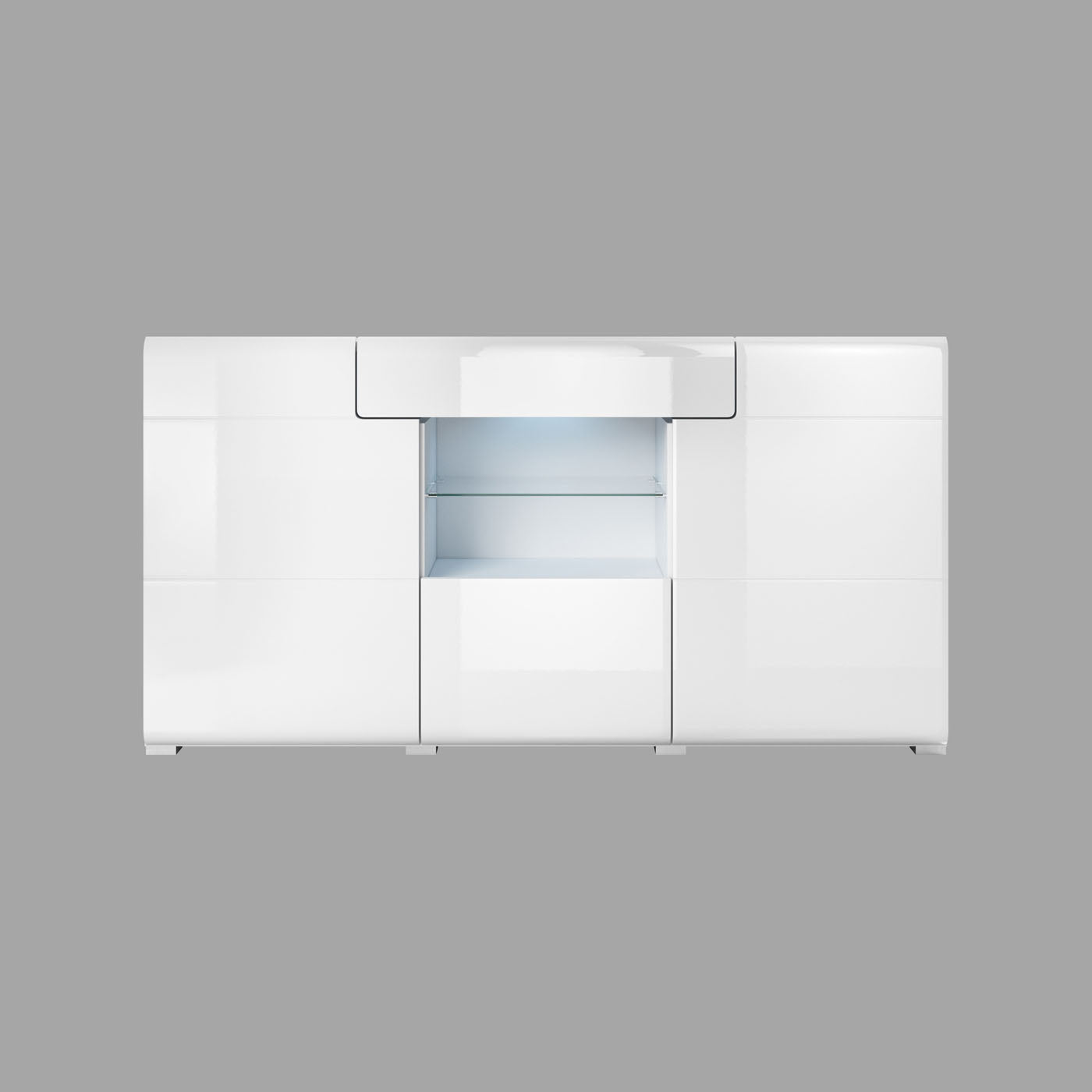 Kumode Tola 159/39/82 cm balts - N1 Home