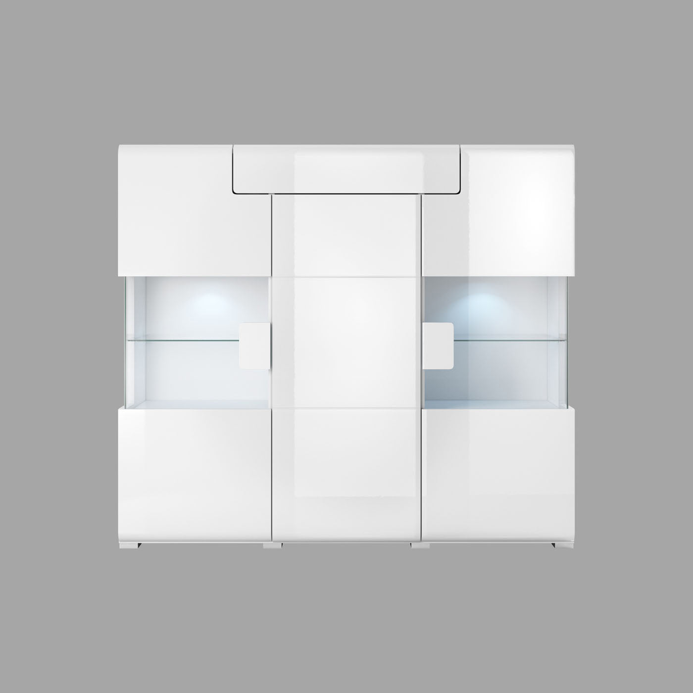 Kumode Tola 122/39/152 cm balts - N1 Home