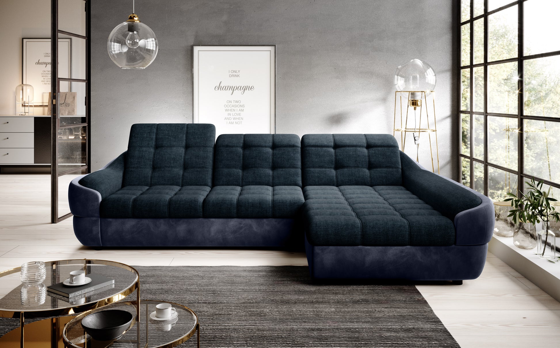 Dīvāns INTO 290/100/179 cm - N1 Home