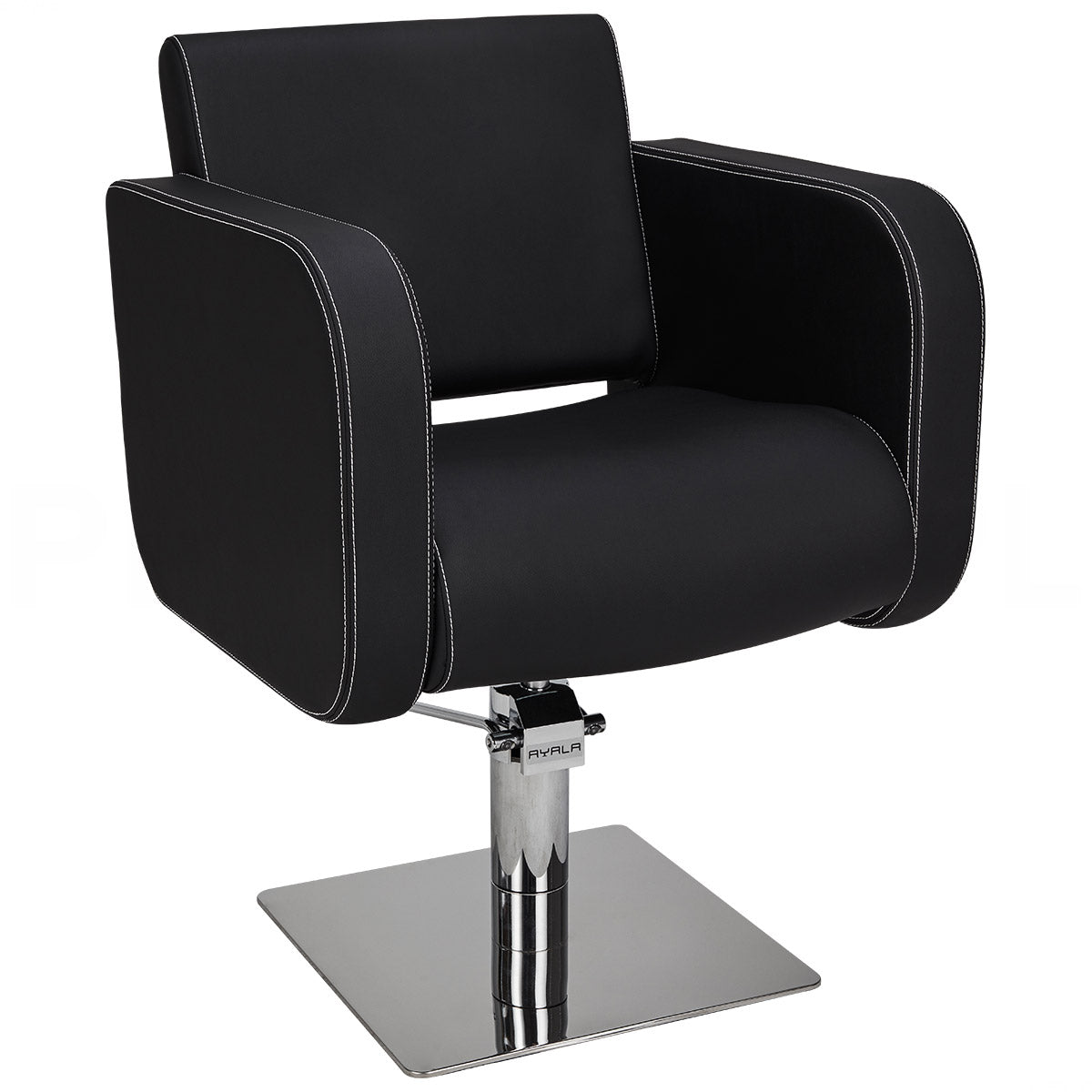 Frizētavas krēsls Globis 65/55/50 cm melns - N1 Home