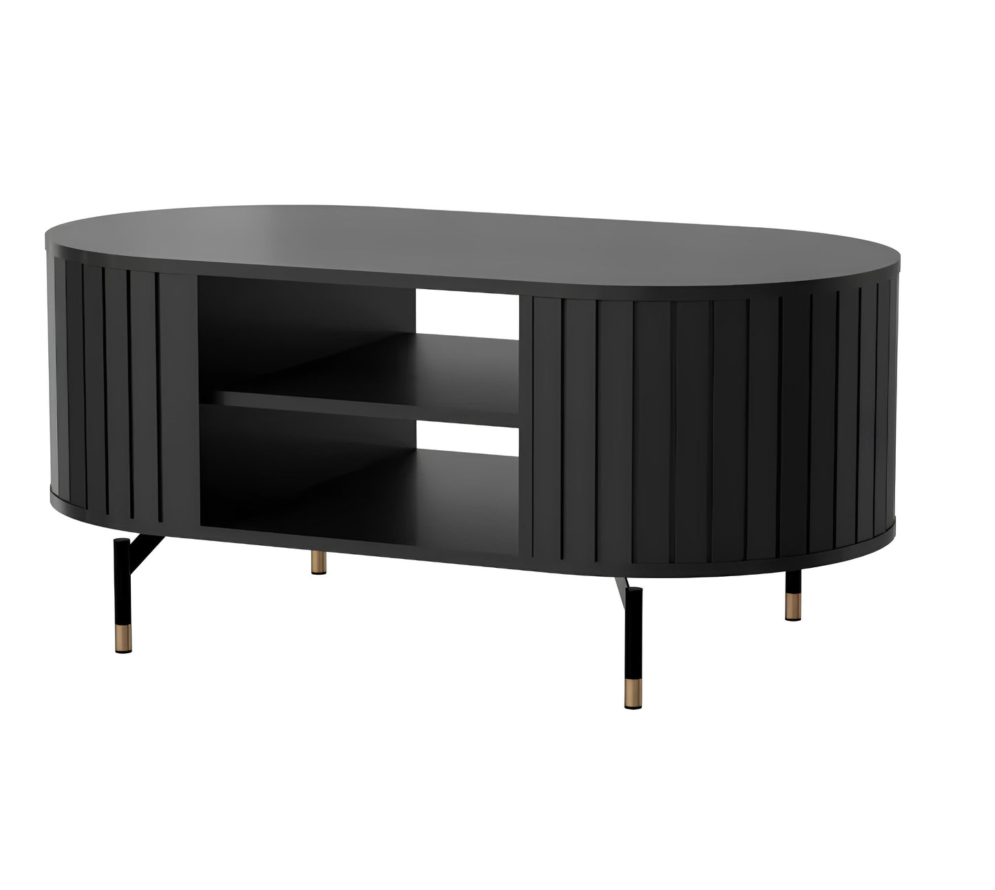 Kafijas galds Zanto 104/56/47 cm melns