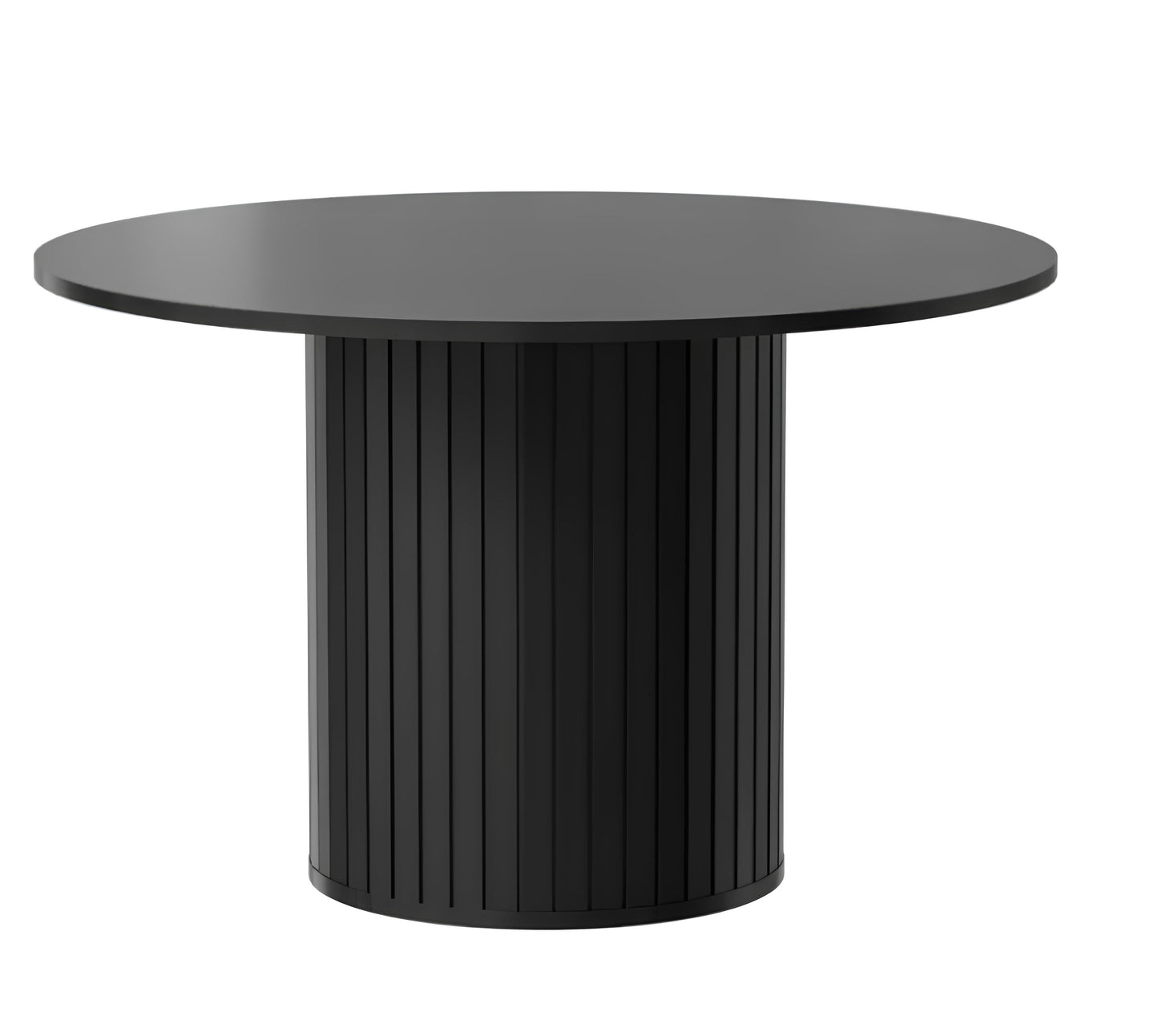 Galds Zanto 120/120/75 cm melns