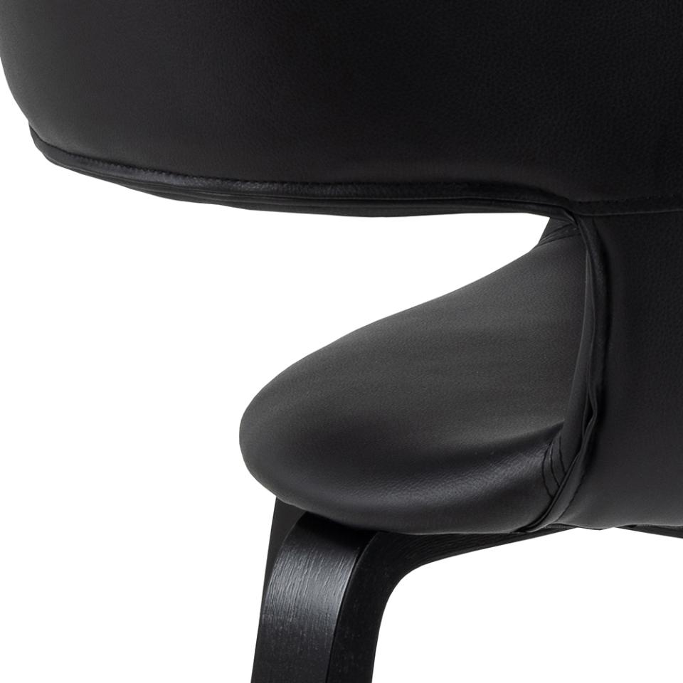 Krēsls Novs 49/52/77 cm melns - N1 Home