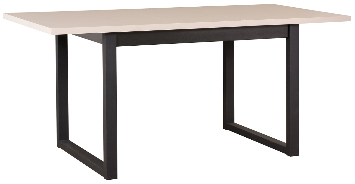 Galds Itama 140-180/80/79 cm kašmirs/melns - N1 Home