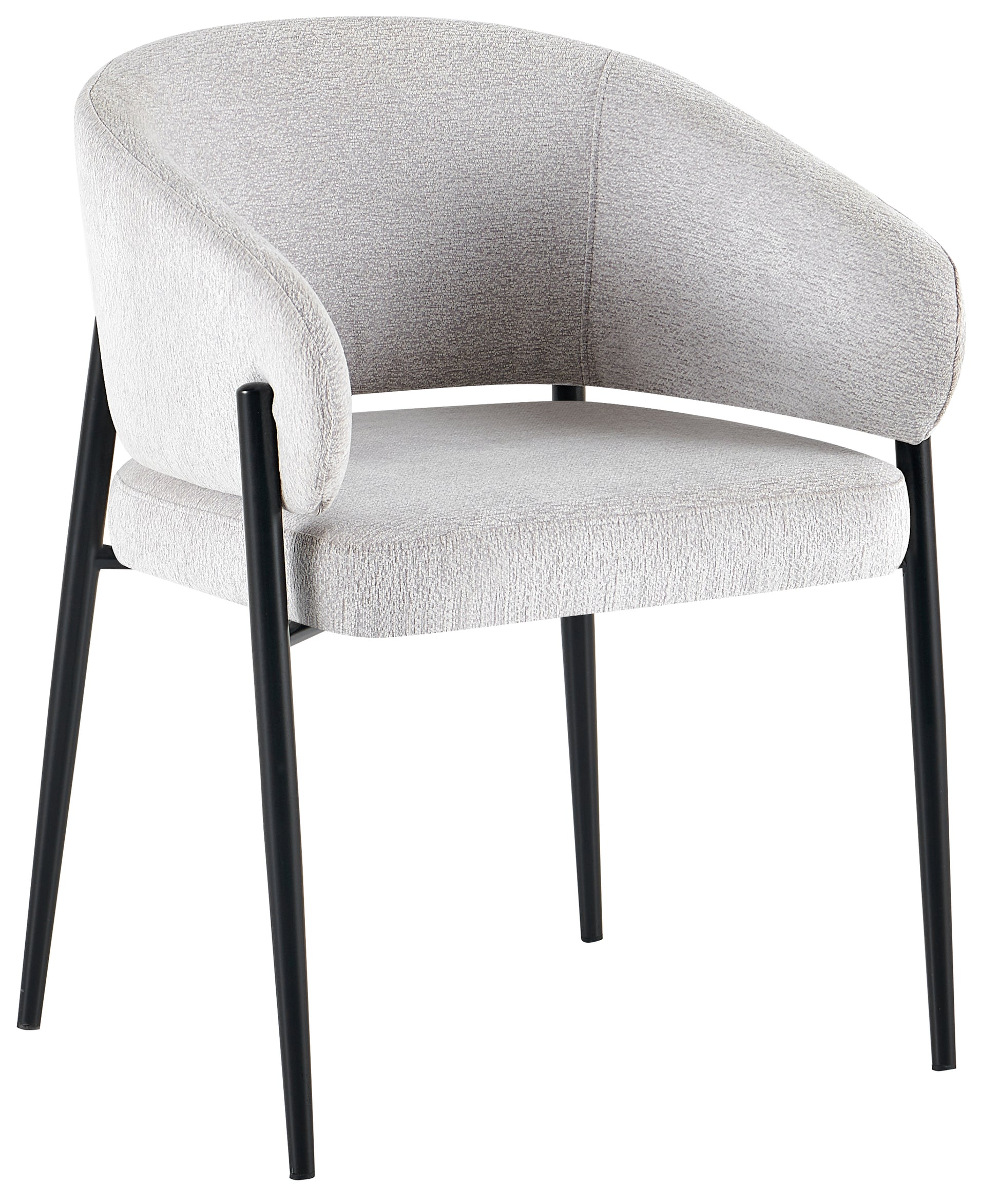 Krēsls Resil 57/82/58 cm gaiši pelēks - N1 Home