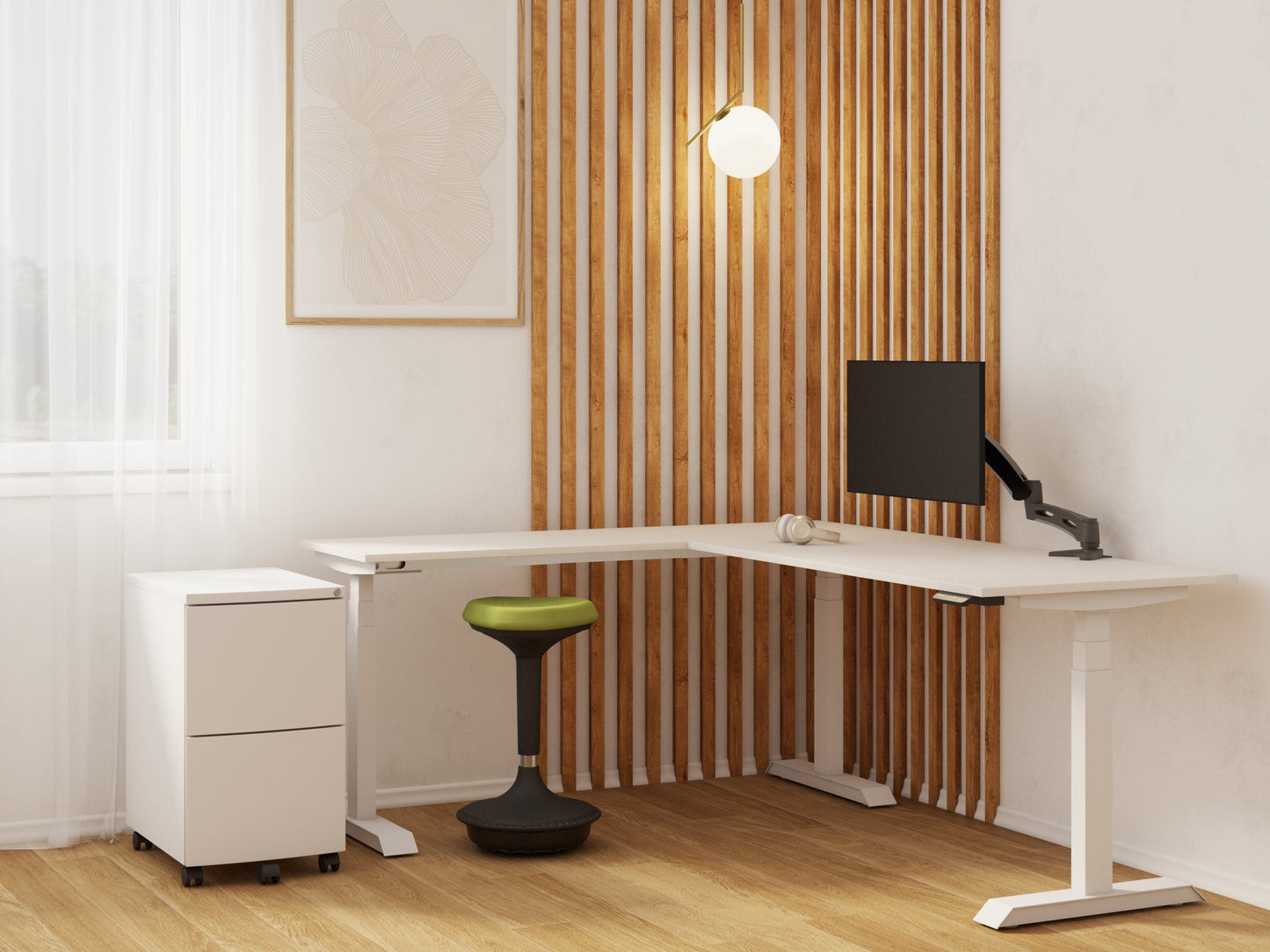 Regulējams rāmis Aktiva III 60-125 cm melns - N1 Home