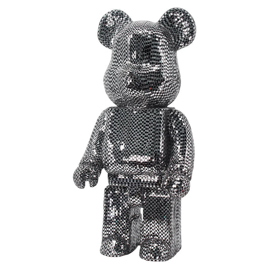 Dekoratīvs priekšmets Richmond Interiors Bear 70/32/25 cm sudraba - N1 Home