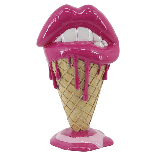 Dekoratīvs priekšmets Richmond Interiors Ice lips 31/18/15 cm pink - N1 Home