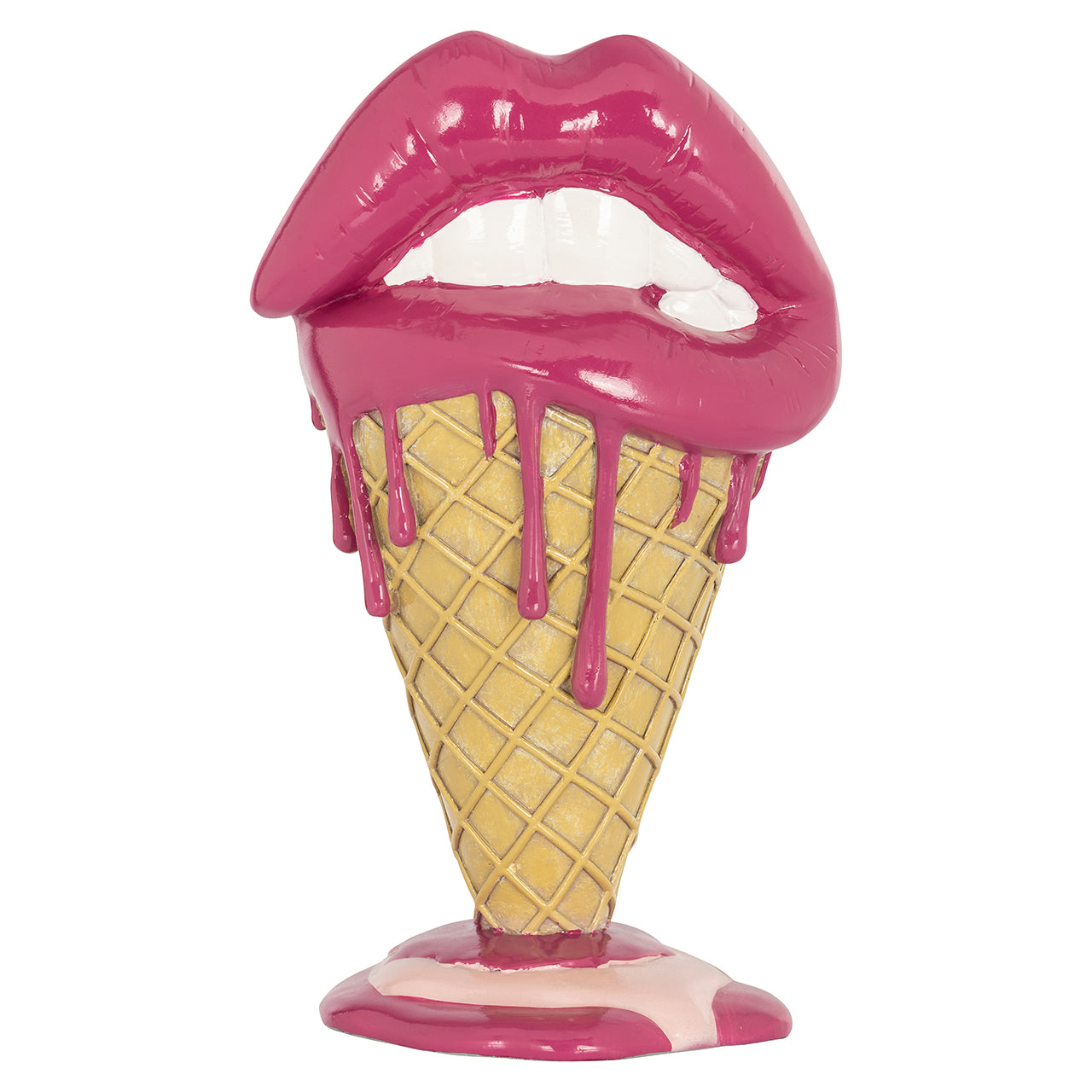 Dekoratīvs priekšmets Richmond Interiors Ice lips 31/18/15 cm pink - N1 Home
