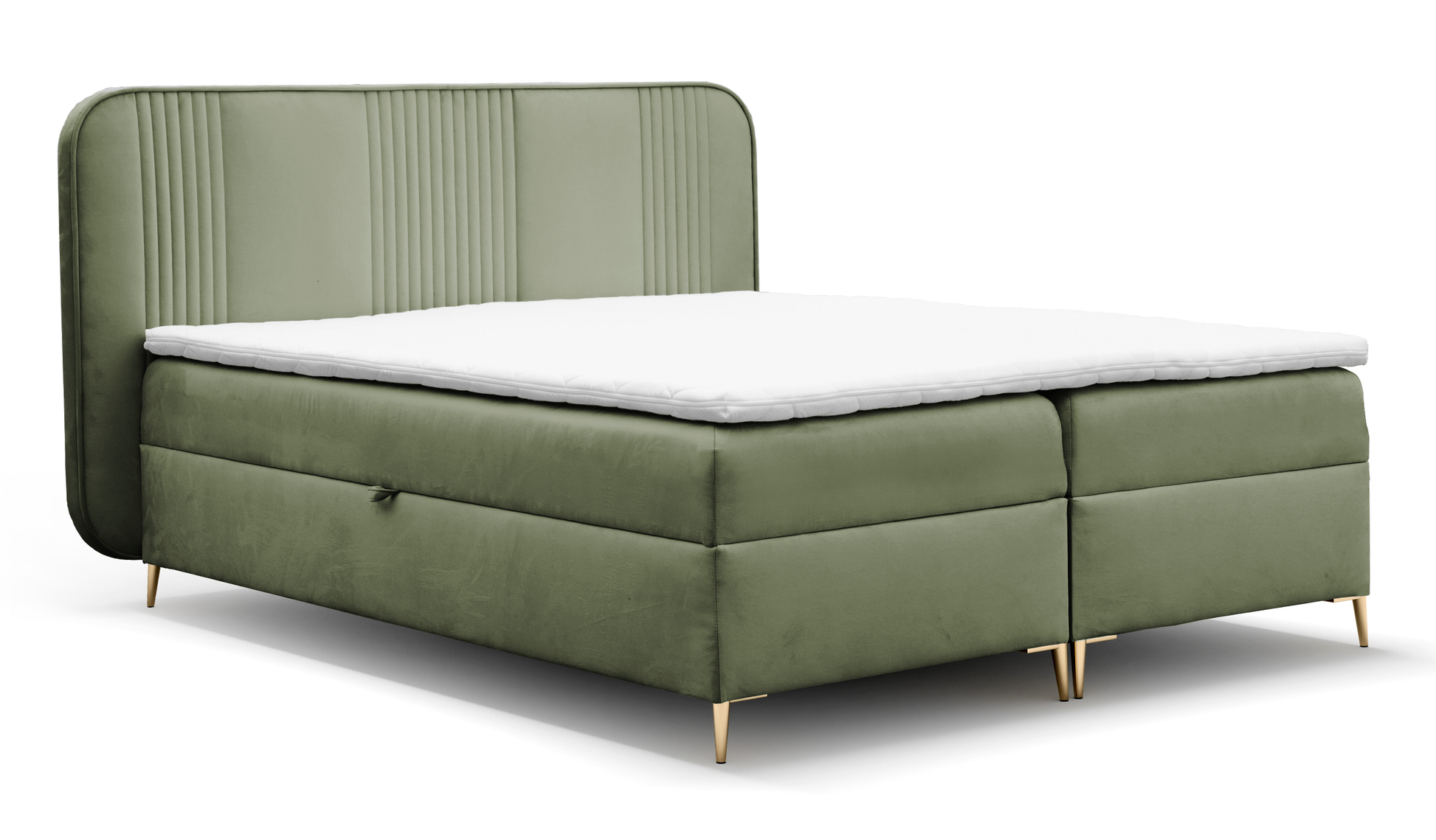 Kontinentālā gulta Clarens 140/160/180x200 cm Magic Velvet 2243 - N1 Home