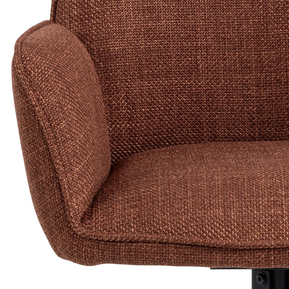 Krēsls Glens 61/63/88 cm terakots - N1 Home