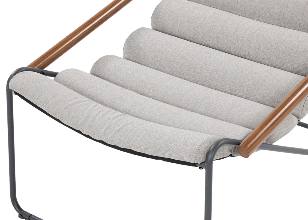 Balkona mēbeļu komplekts Arty gaiši pelēks - N1 Home