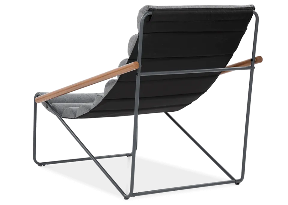 Dārza krēsls Artyk 74/101/85 cm  pelēks - N1 Home