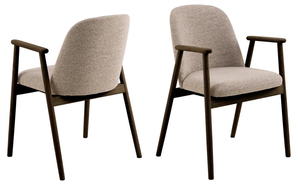 Krēsls Leor 55/57/80 cm bēšs - N1 Home