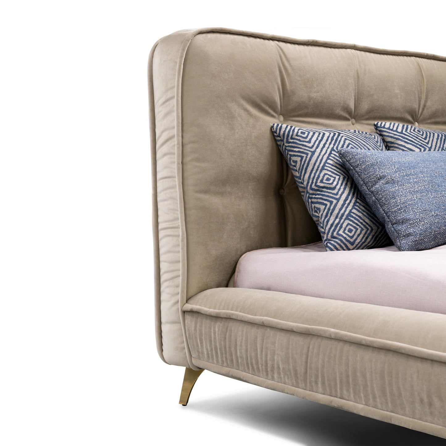 Gulta Belatio Befame 140;160;180;200/200 cm bēšs - N1 Home