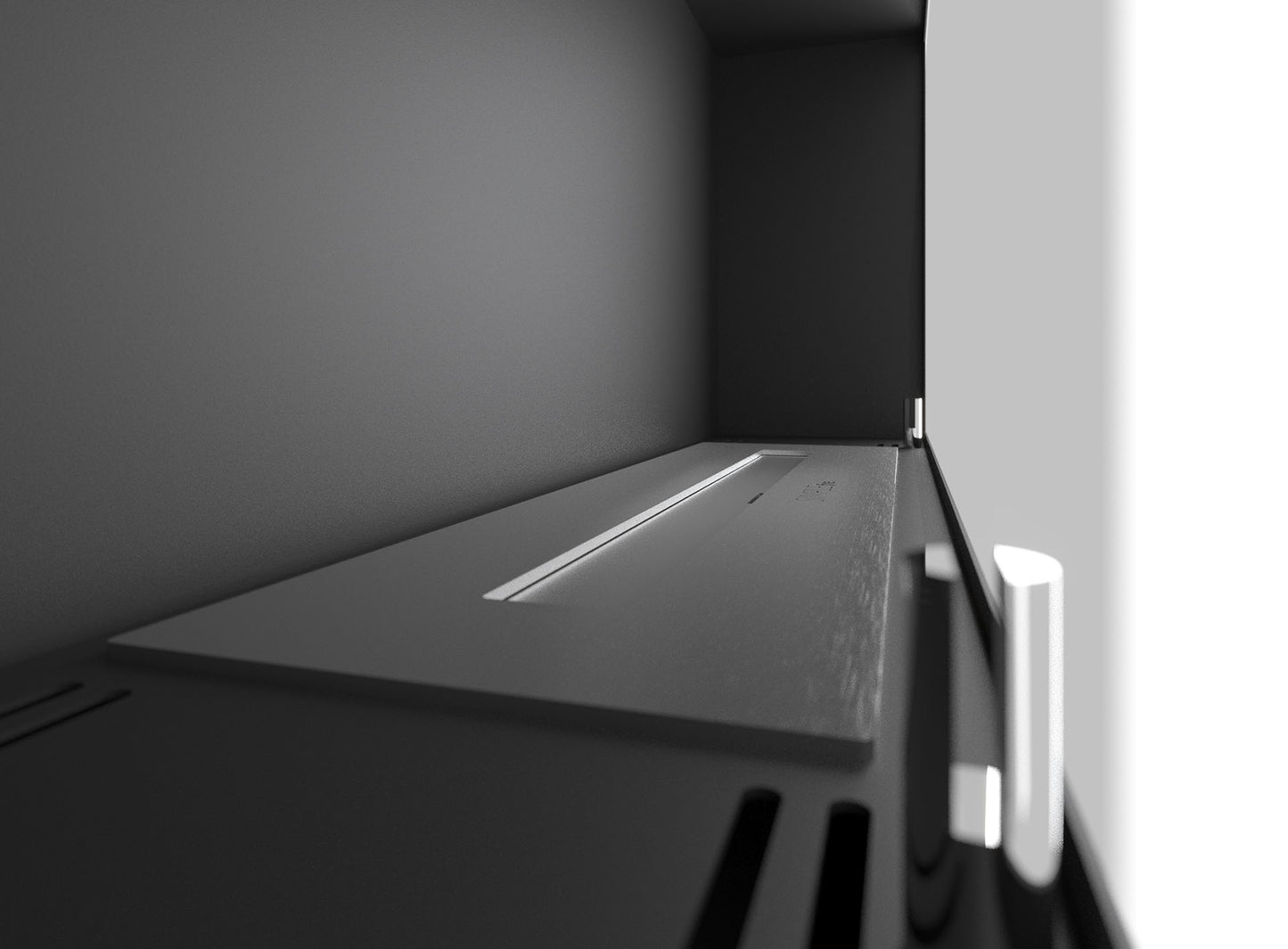 Biokamīns BlackBi 60/30/8 cm melns - N1 Home