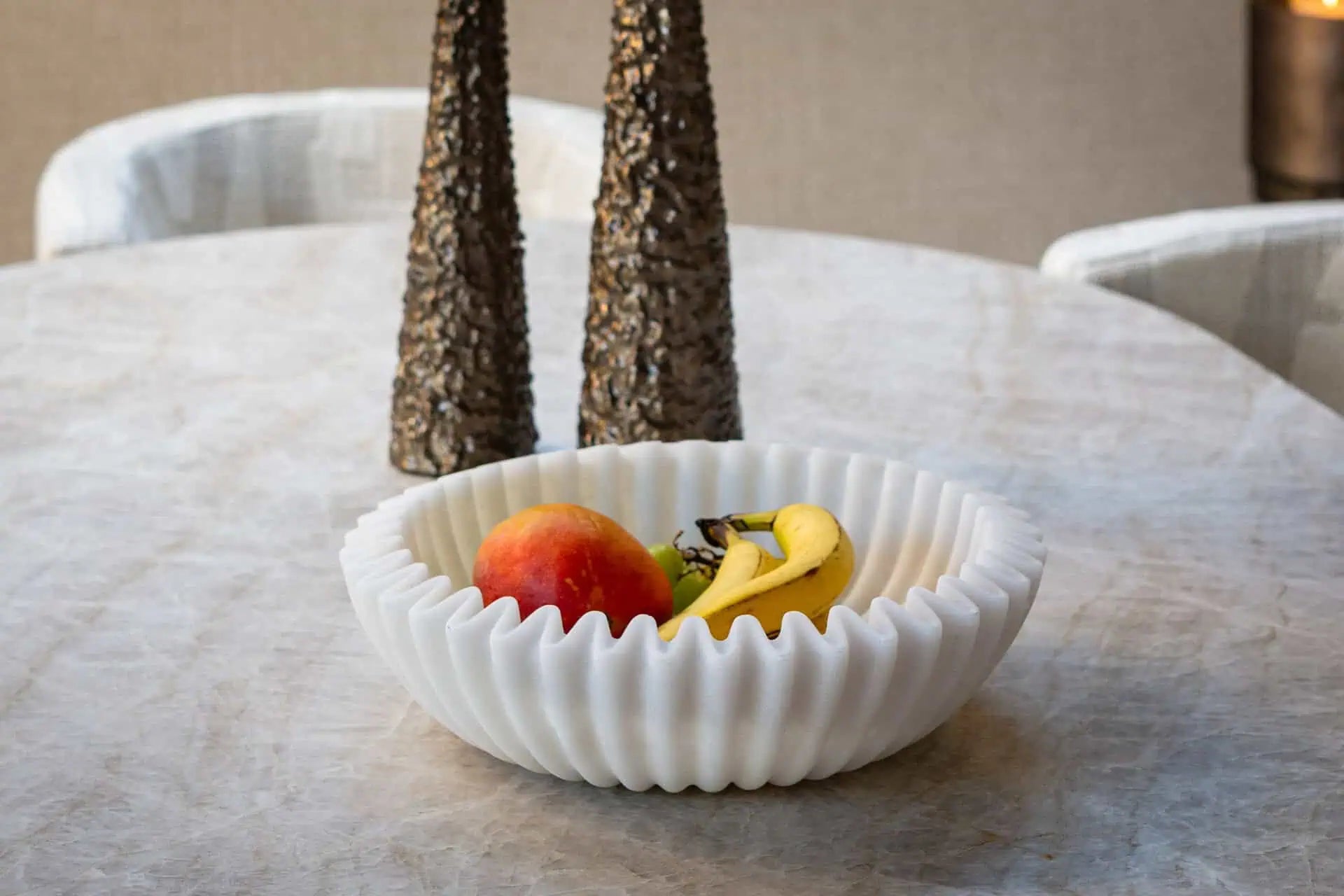 Bļoda Caline Richmond Interiors 10,7/38,4/38,4 cm  balts - N1 Home