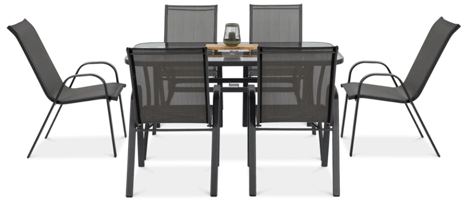 Dārza mēbeles Bologs pelēks - N1 Home