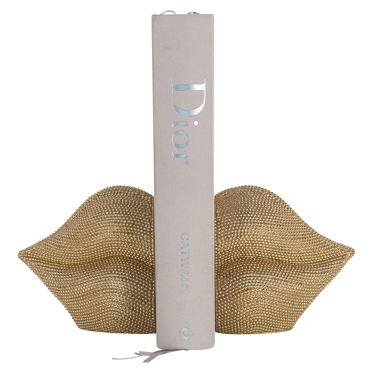 Grāmatu stendi Kiss Richmond Interiors 13/13/9 cm zelts - N1 Home