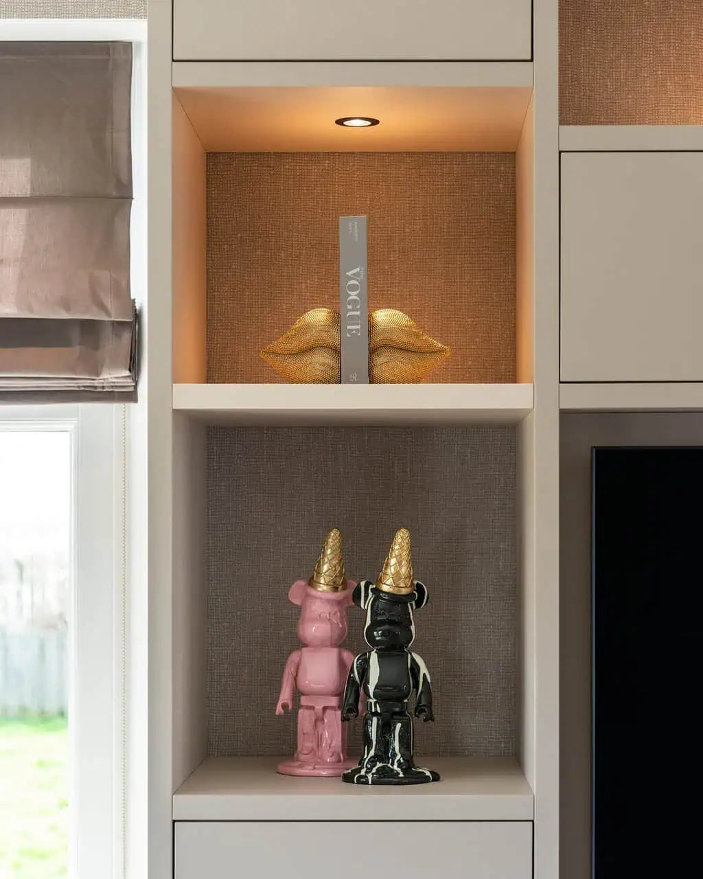 Dekoratīvs priekšmets Richmond Interiors Icebear 40/16/14 cm rozā - N1 Home