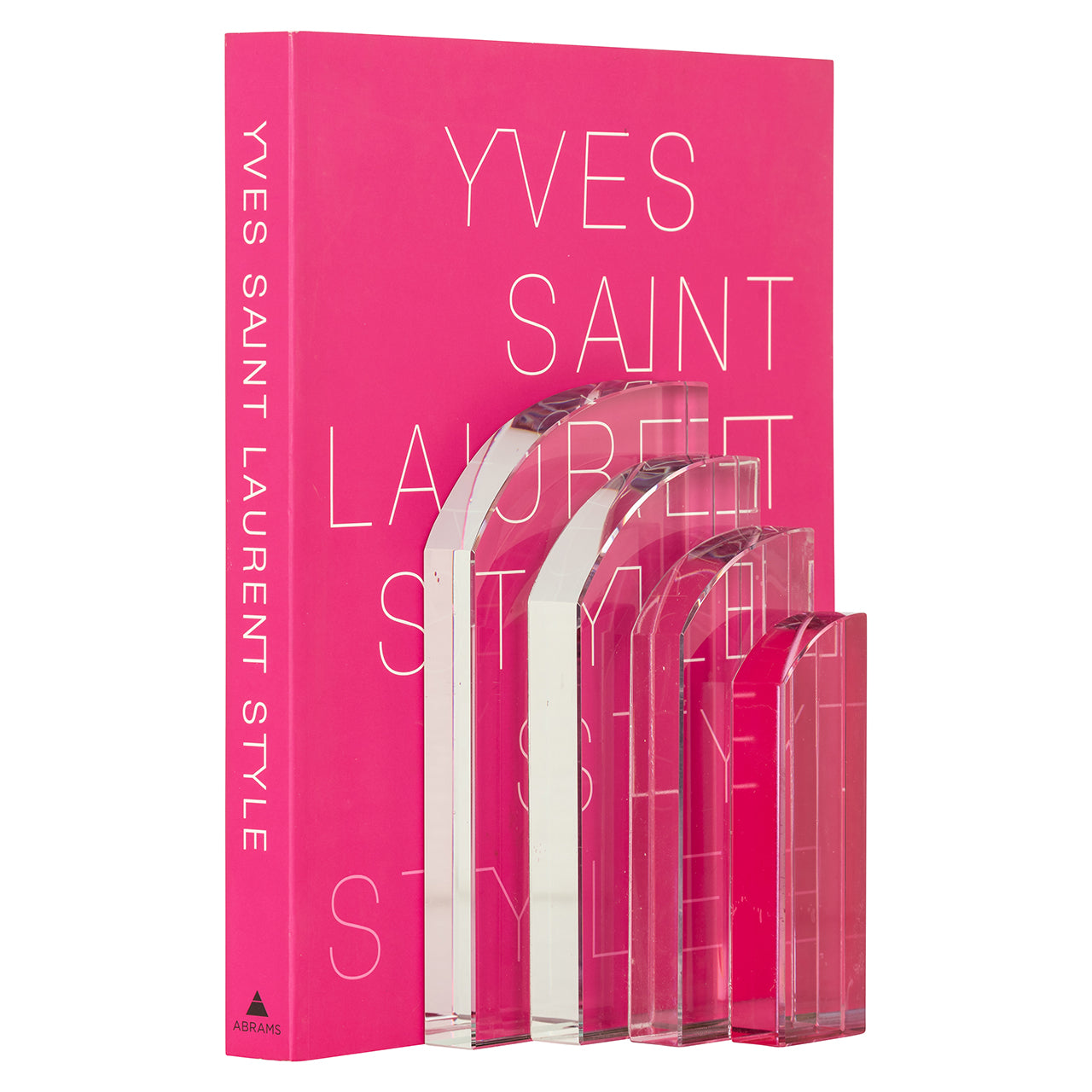 Grāmatu stendi Alissia Richmond Interiors 18/20/7 cm stikls - N1 Home