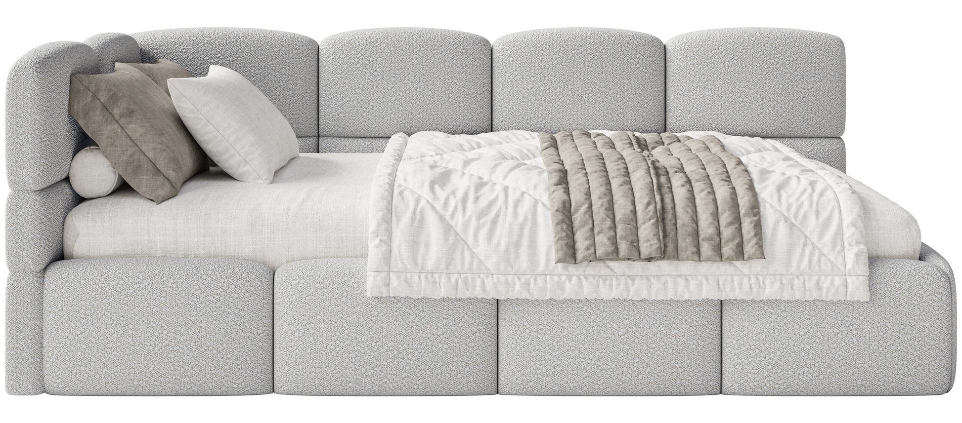 Gulta ar matraci Clod 220/88/110 cm Legend 03 - N1 Home