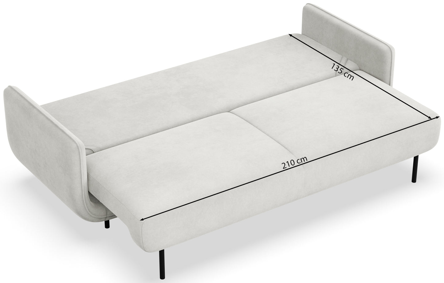 Dīvāns Oplar 236/95/96 cm Polo 887