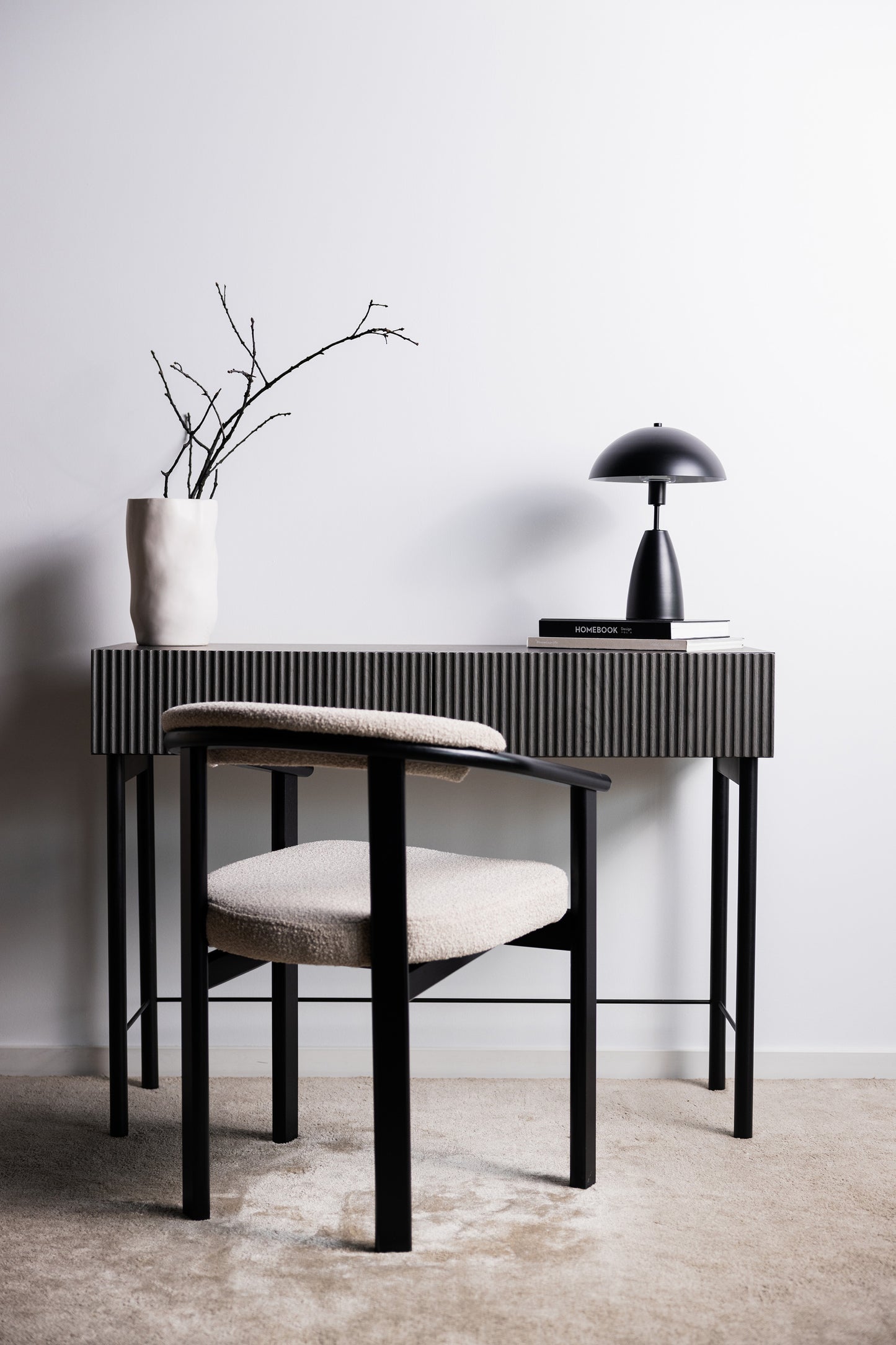 Krēsls Finis 73/56/55 cm eļļots ozols/gaiši pelēks buklē - N1 Home