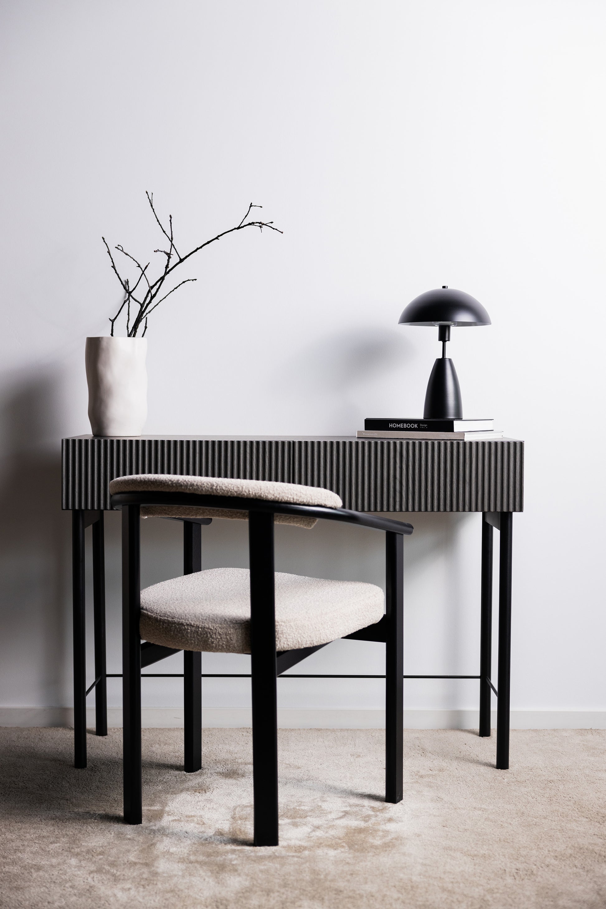 Krēsls Finis 73/56/55 cm eļļots ozols/gaiši pelēks buklē - N1 Home