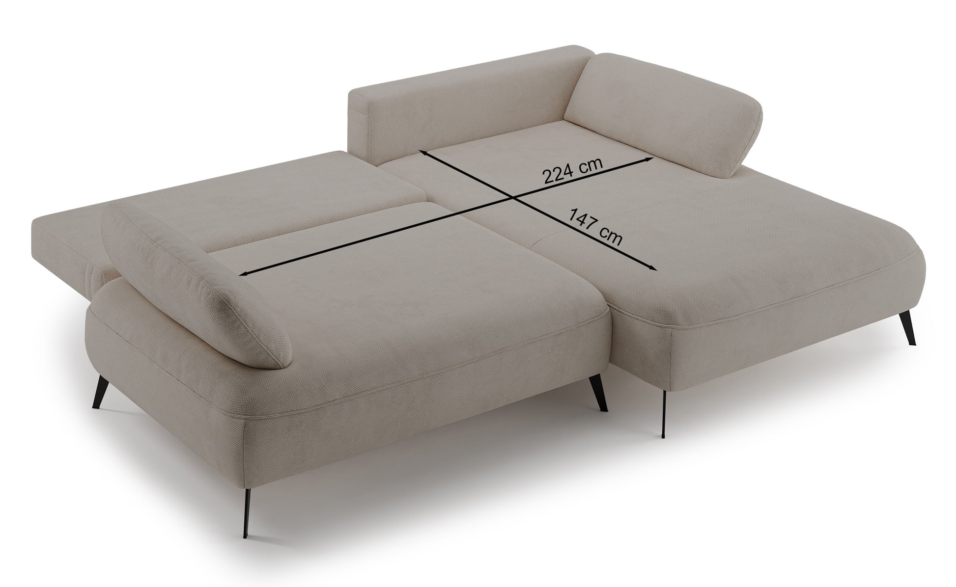 Dīvāns Lavoda 284/75/186 cm Pretty 21 - N1 Home