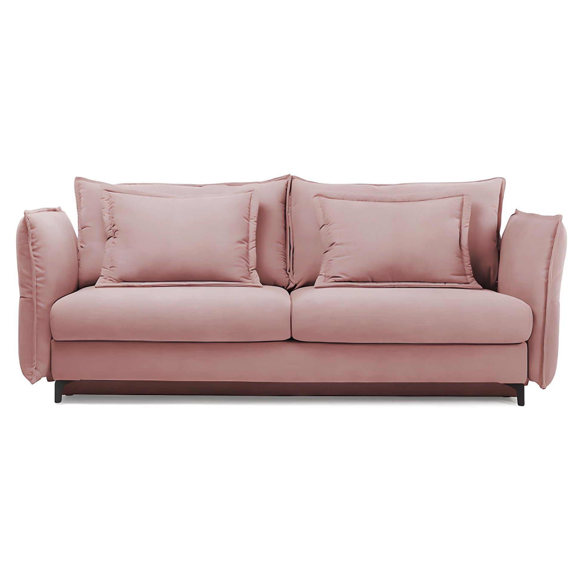 Dīvāns Carmen Befame 101/230/115 cm rozā - N1 Home