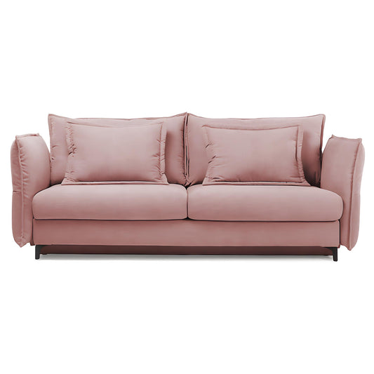 Dīvāns Carmen Befame 101/230/115 cm rozā - N1 Home
