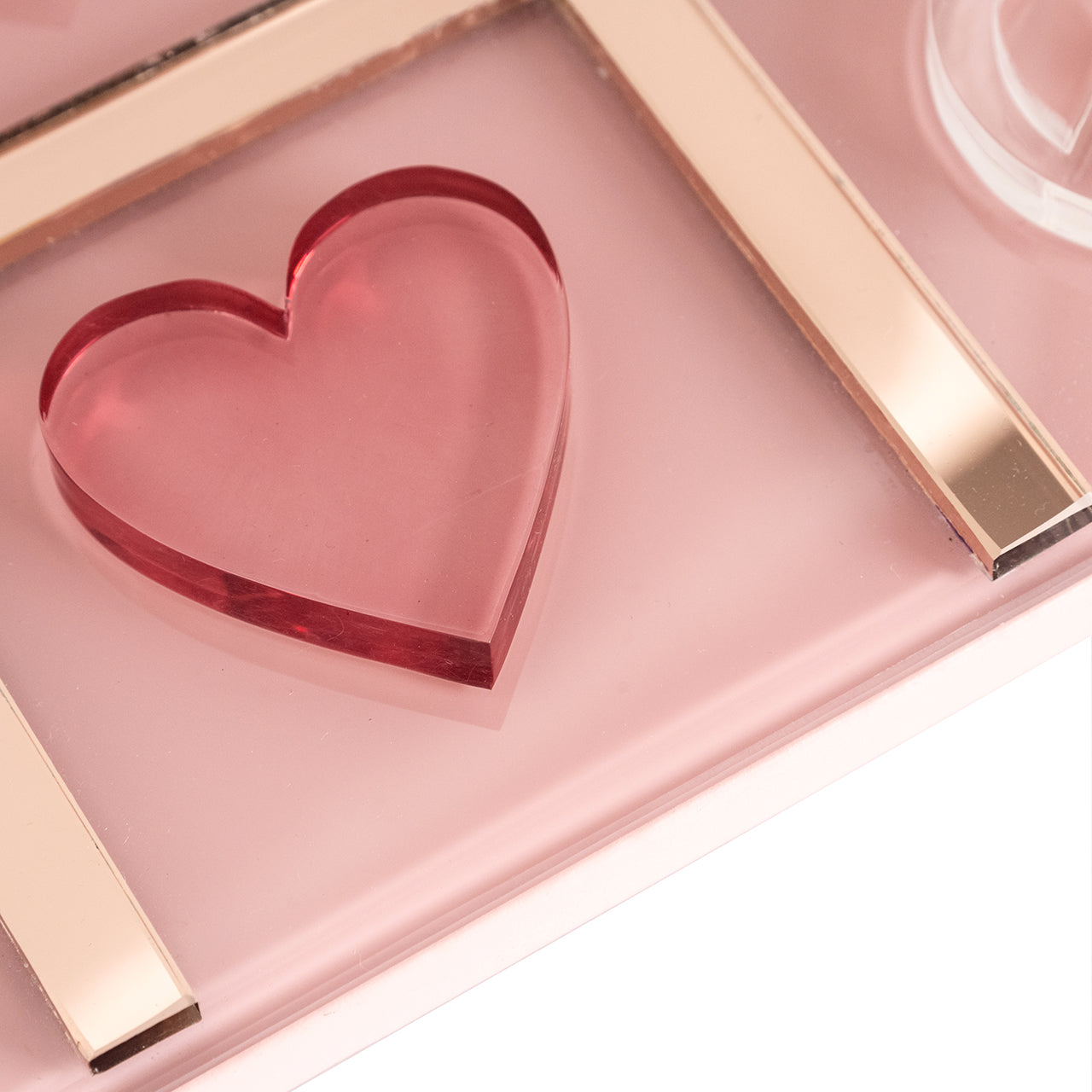 Dekoratīvs priekšmets Richmond Interiors Tic tac toe Jolisa 2/30/30 cm Pink - N1 Home