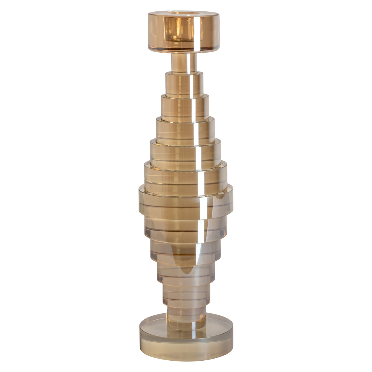 Svečturis Bryn L 28/8/8 cm Champagne