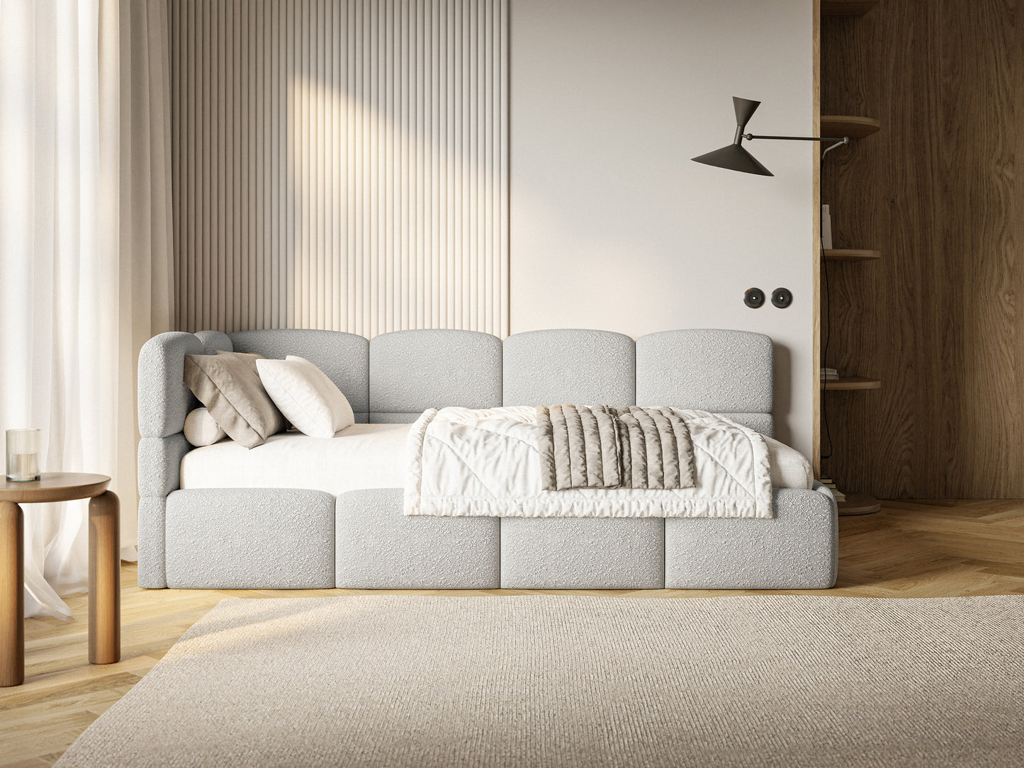 Gulta ar matraci Clod 220/88/110 cm Legend 03 - N1 Home