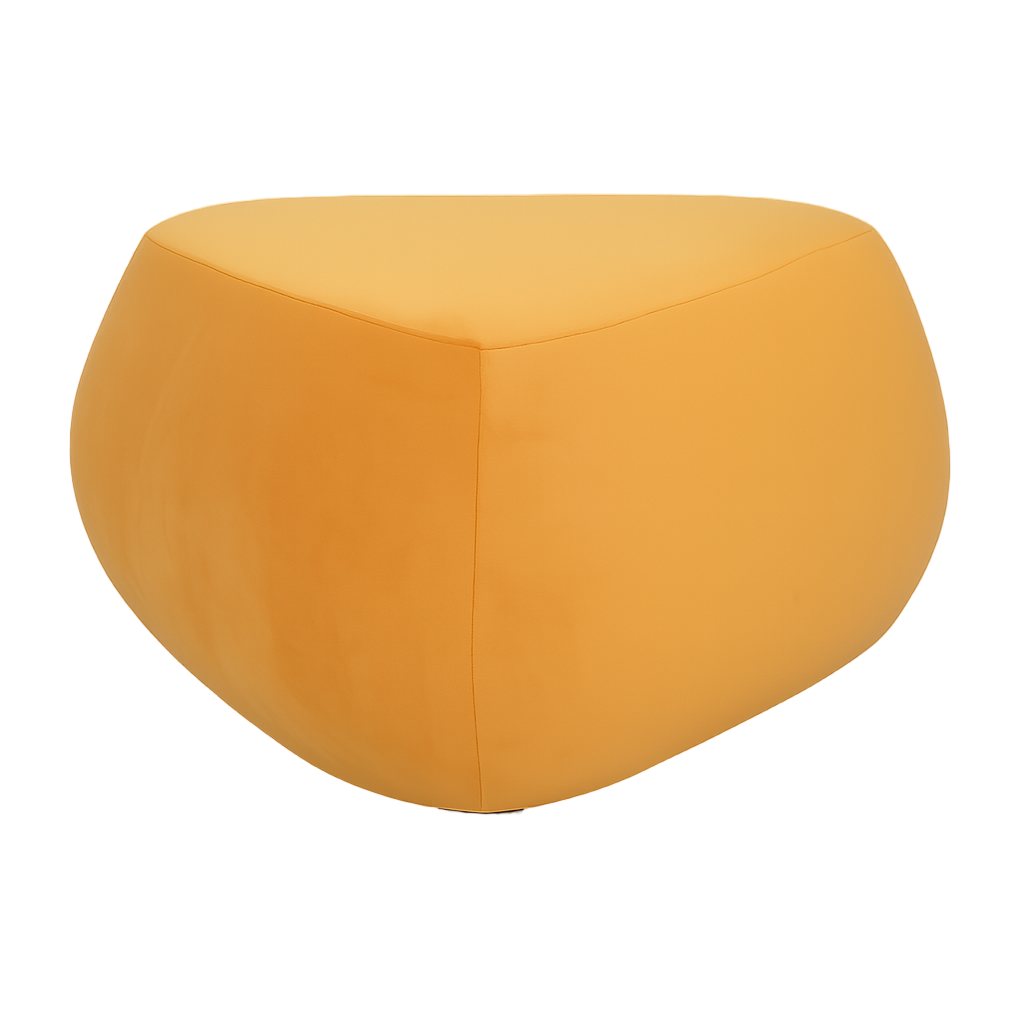 Pufs Foco 33/66/66 cm aprikot