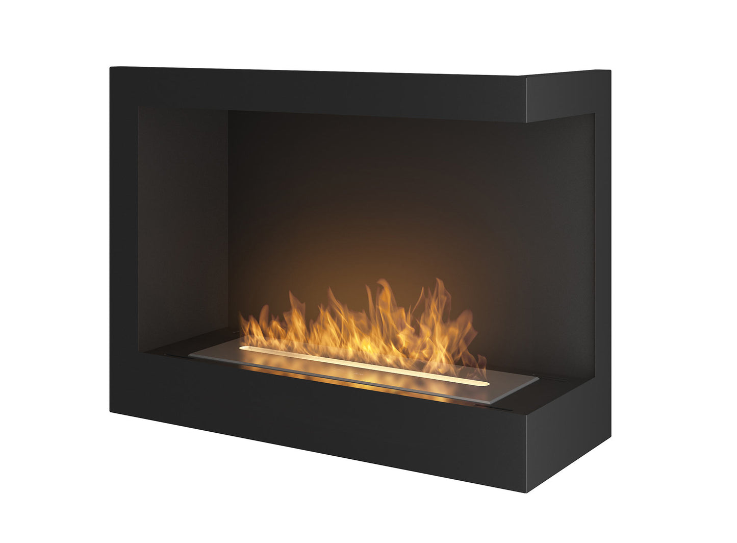 Biokamīns Cornia 60/45/24 cm melns - N1 Home