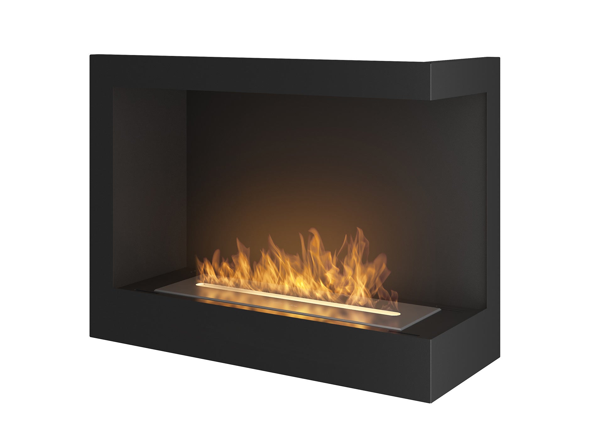 Biokamīns Cornia 60/45/24 cm melns - N1 Home