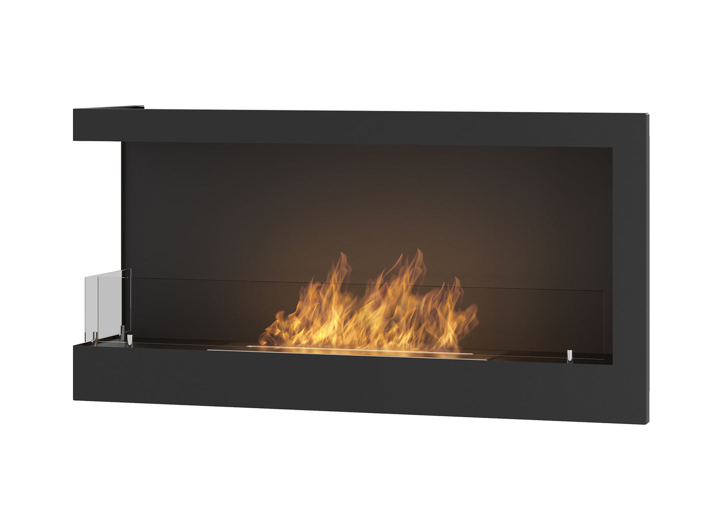 Biokamīns Cornia 90/45/24 cm melns - N1 Home