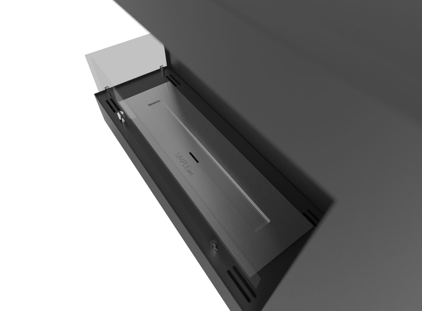 Biokamīns Cornia 60/45/24 cm melns - N1 Home