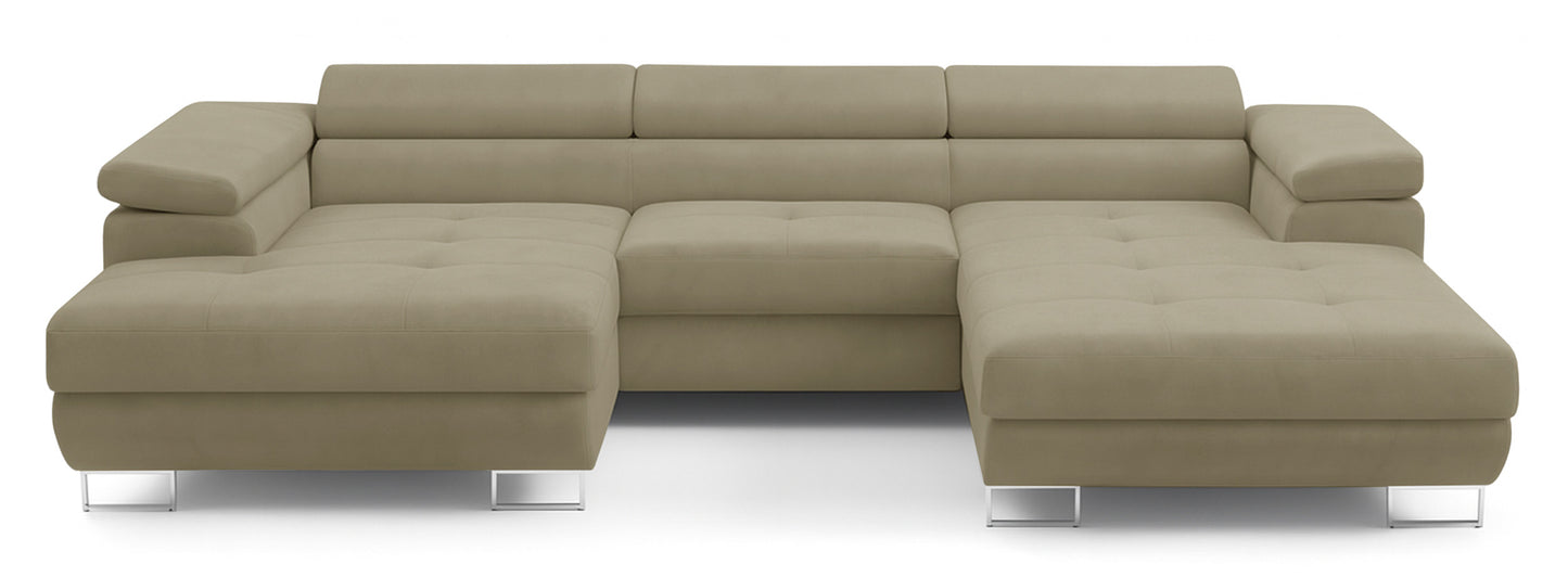 Dīvāns Nola 345/90/205 cm Gerra 100 - N1 Home