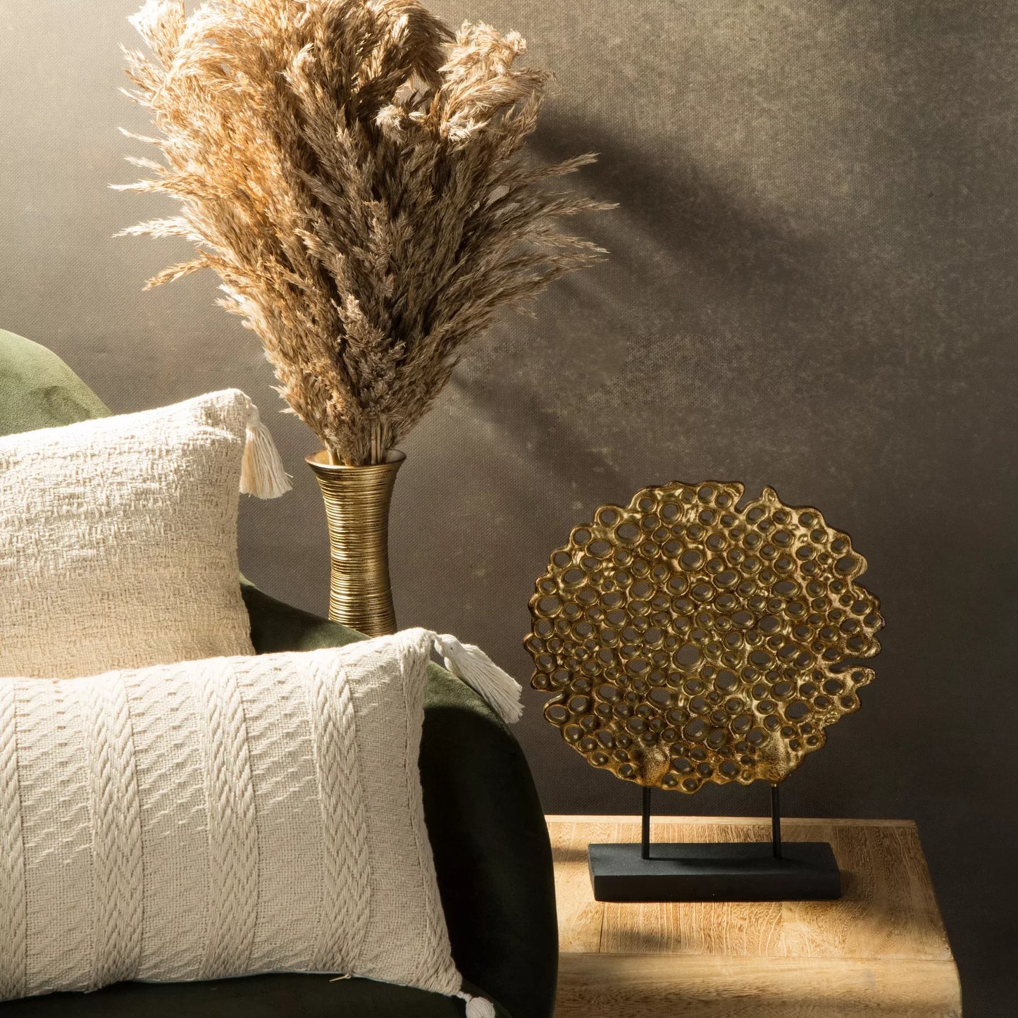 Ažūra dekoratīvā figūriņa Dors 28/7/37 cm zelts - N1 Home