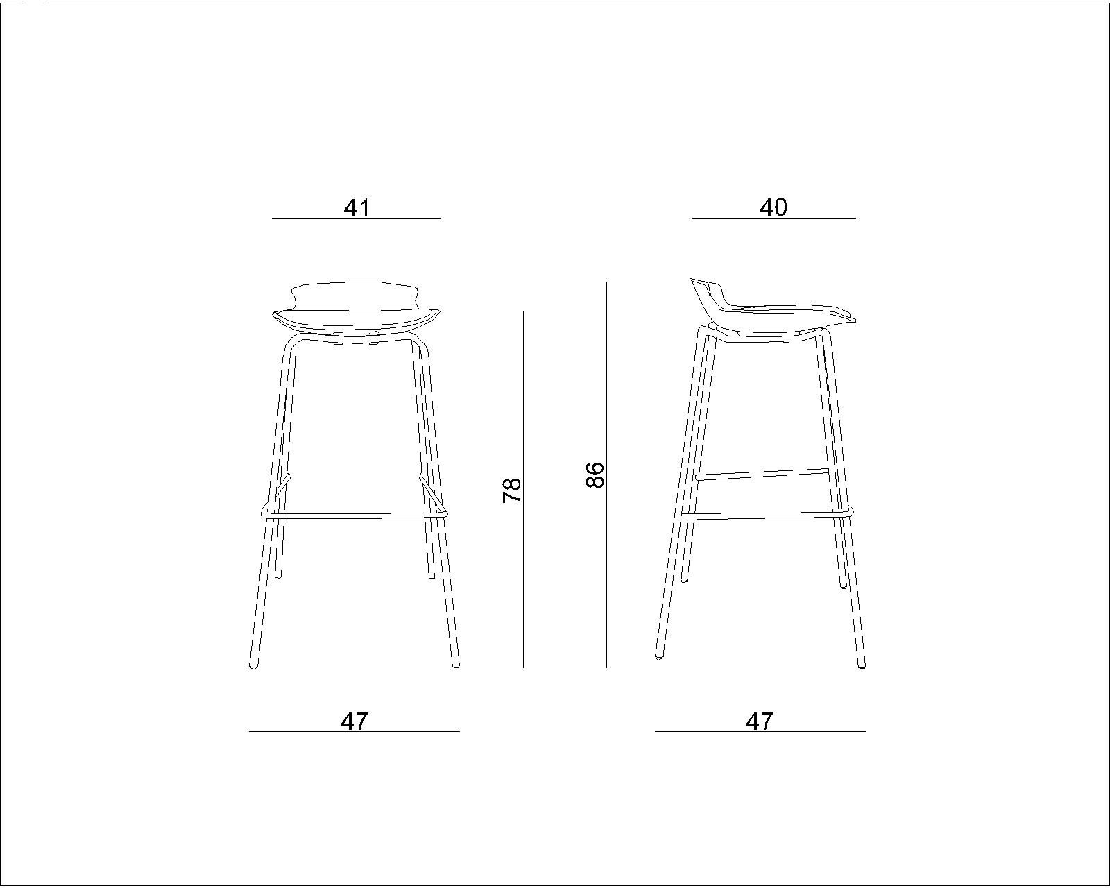 Krēsls Pit eko āda 86/47/48 cm balts/sarkans - N1 Home