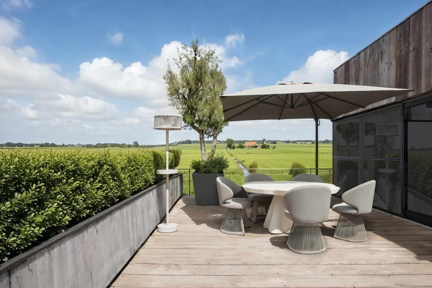 Āra ēdamistabas krēsls Nuba Richmond Interiors 58/64/81 cm greige alpine