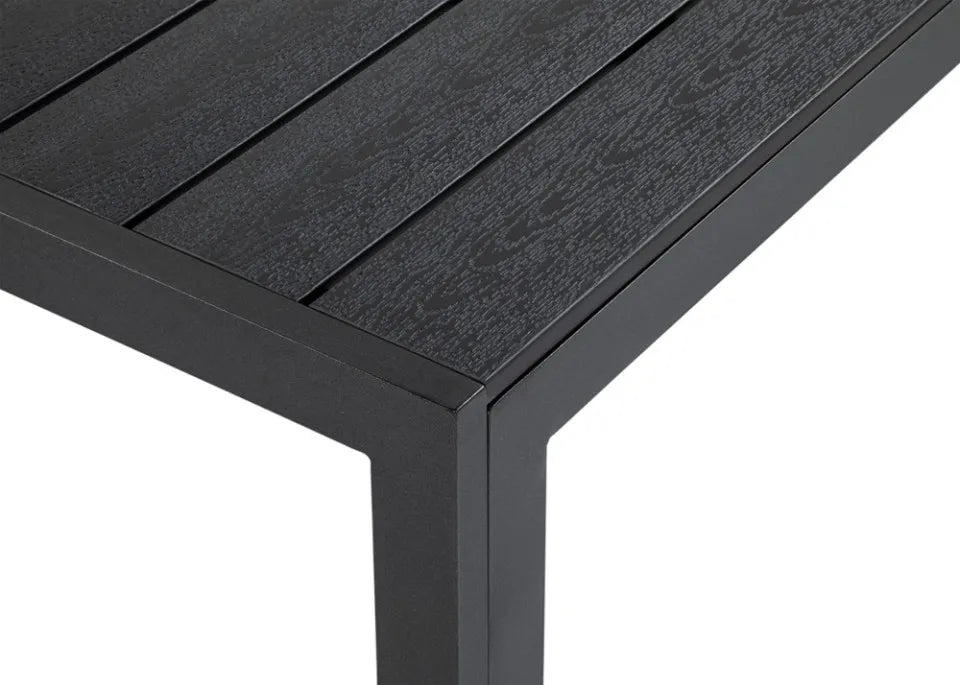 Dārza mēbeles Sidny melns/pelēks - N1 Home