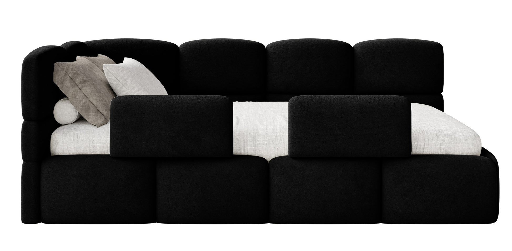 Gulra ar matraci Clod 220/88/110 cm Piano 17 - N1 Home