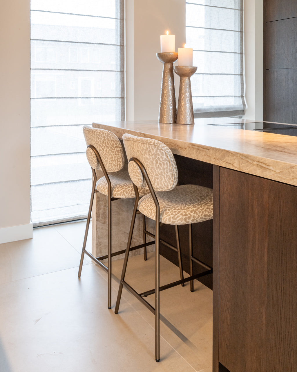 Svečturis Juana L Richmond Interiors 16/48/16 cm bēšs - N1 Home