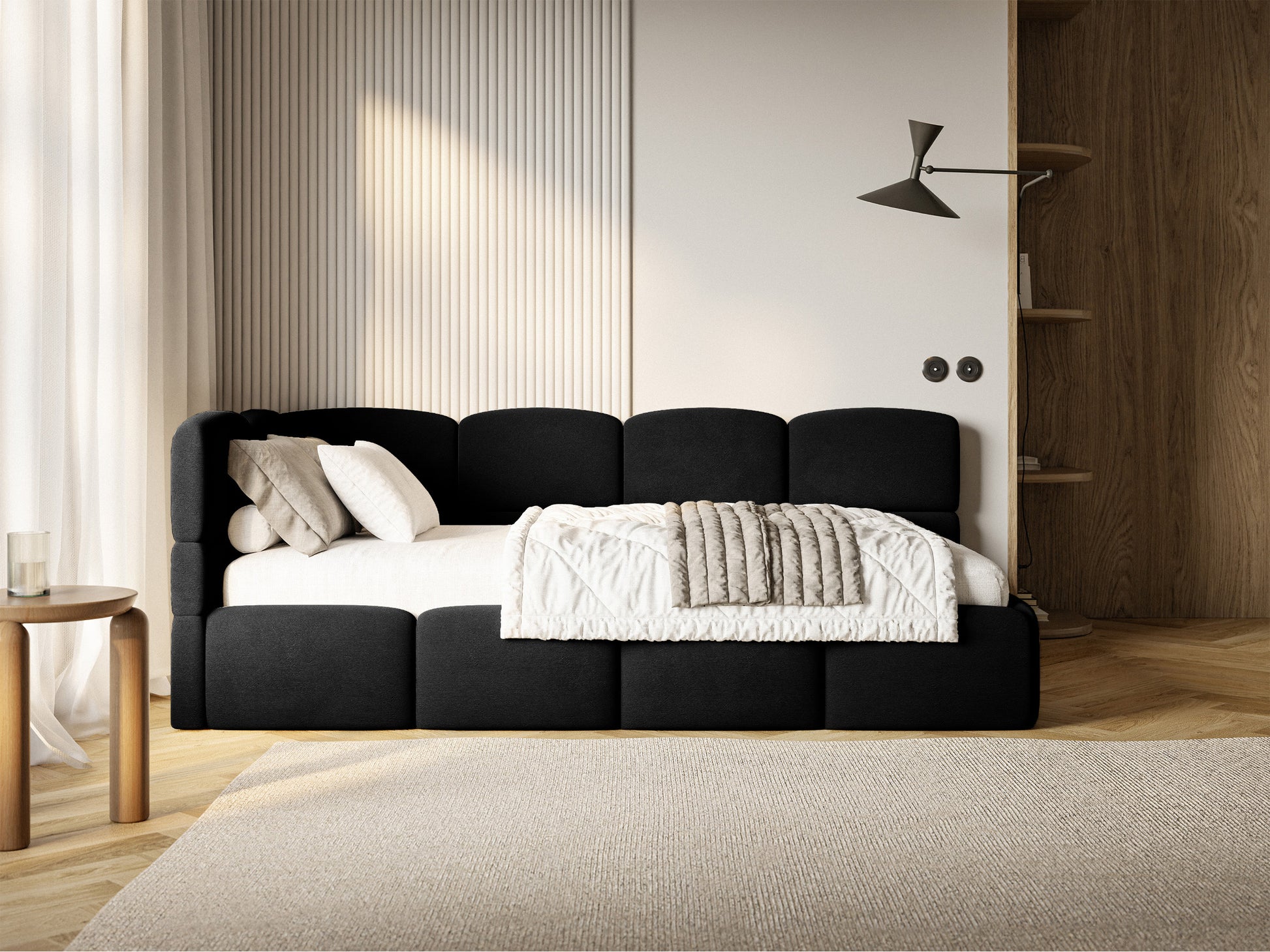 Gulra ar matraci Clod 220/88/110 cm Piano 17 - N1 Home