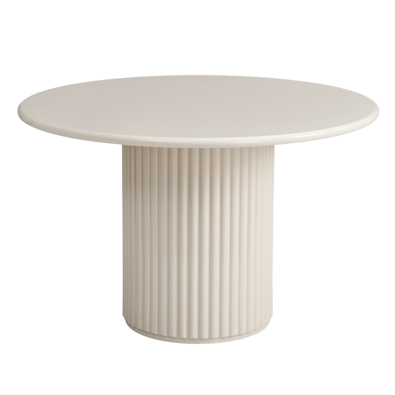 Galds Prino 120/120/76 cm krēms