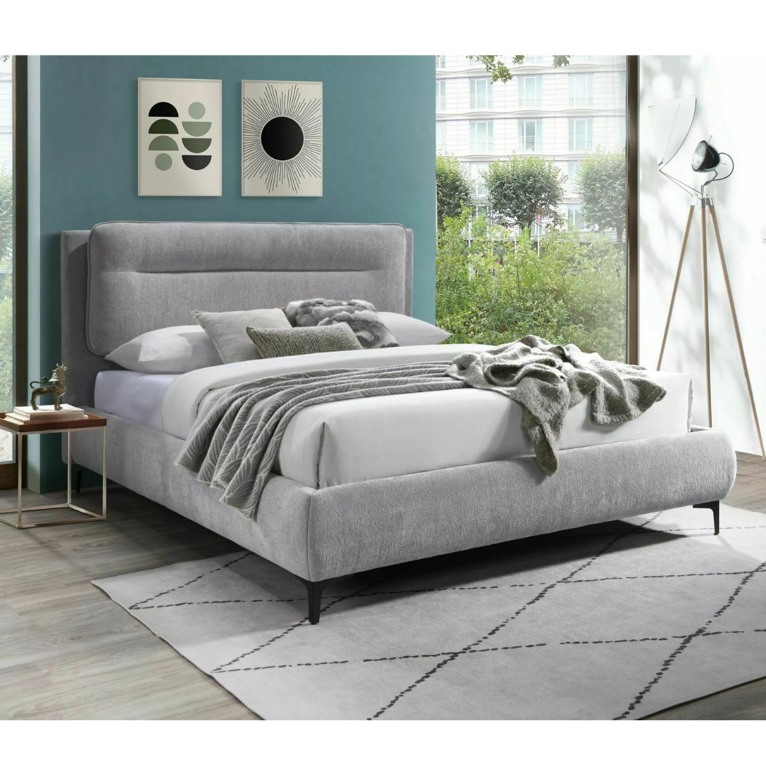 Gulta Nikos 160/200 cm pelēks - N1 Home